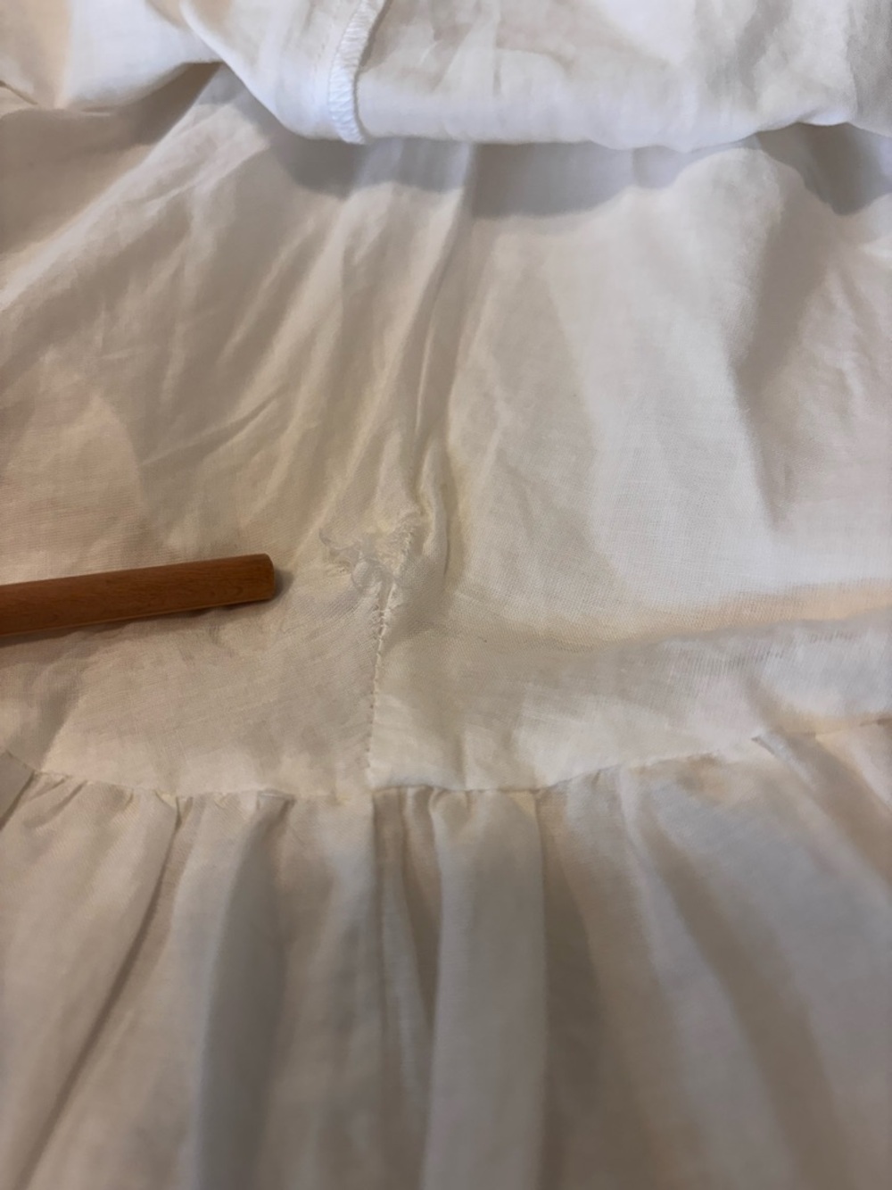 Calvin Klein White Wrap Dress Tie Waist Sleeveless Size 8 Midi - Picture 10 of 11